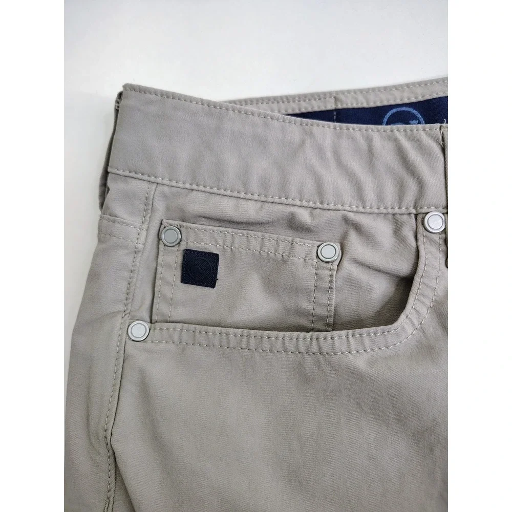 Vineyard Vines Pants Mens 36x30 Beige On-The-Go OTG 5 Pocket Golf Office Stretch